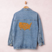 Wij, het volk, staan samen denim jacket (Hangar)