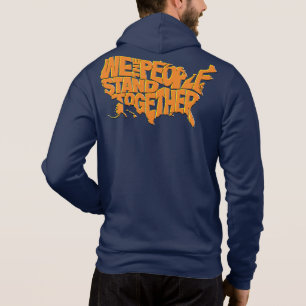 Wij, het volk, staan samen hoodie