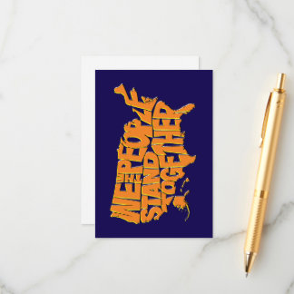 Wij, het volk, staan samen informatiekaartje