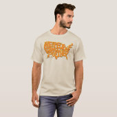Wij, het volk, staan samen t-shirt (Voorkant volledig)