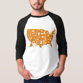 Wij, het volk, staan samen t-shirt