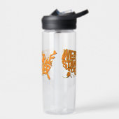 Wij, het volk, staan samen waterfles (Links)