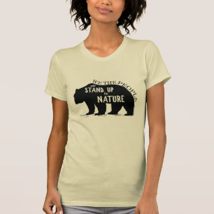 Wij, het volk, staan voor natuur - beer t-shirt