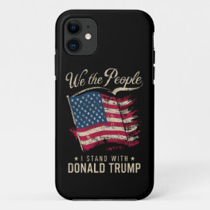 Wij het volk steun Donald Trump vintage Case-Mate iPhone Case