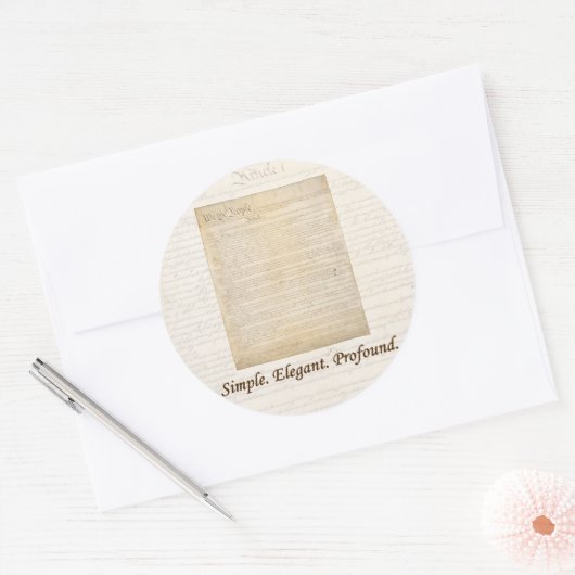 Wij het Volk - Sticker #1 (Envelop)