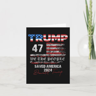 Wij Het Volk Trump Heeft Amerika Gered 47 Presiden Kaart