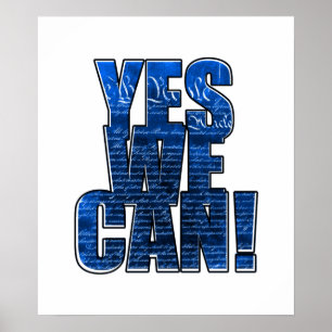 Wij, het volk voor Obama! Poster