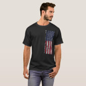 Wij het Volk VS Vlag T-shirt (Voorkant volledig)