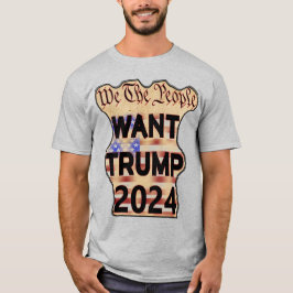 Wij, het volk, willen Trump T-shirt