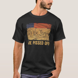 Wij, het volk, zijn bang voor de Grondwet. T-shirt