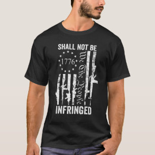 Wij, het volk, zullen geen inbreuk maken op AR15 P T-shirt