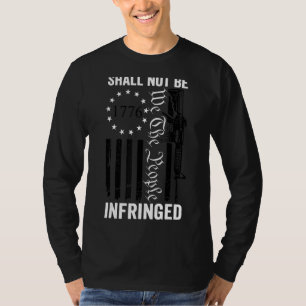 Wij Het Volk Zullen Niet Worden Geschonden Ar15 U T-shirt