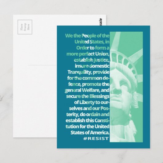 Wij, het volksbeeld van het vrije Briefkaart (Voorkant / Achterkant)