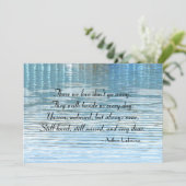 Wij houden van Abstracte reflectie op de Memorial  Aankondiging (Staand voorkant)