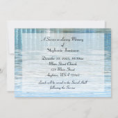 Wij houden van Abstracte reflectie op de Memorial  Aankondiging (Achterkant)