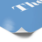 Wij houden van Amerika douanenaam Perfect Poster (Hoek)