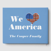 Wij houden van Amerika Gastenboek (Achterkant)