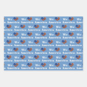 Wij houden van Amerika Inpakpapier Vel (Voorkant 2)