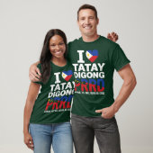 Wij houden van Duterte | Ik sta achter PRRD Rodrig T-shirt (Unisex)