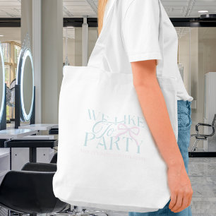 Wij houden van feesten - Custom Bachelorette Desig Tote Bag