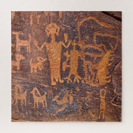 Wij houden van Indische kunst Utah Legpuzzel (Verticaal)