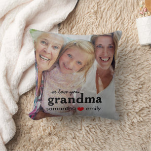wij houden van jou oma foto kussen