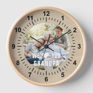 Wij houden van jou opa aangepast fotocadeau