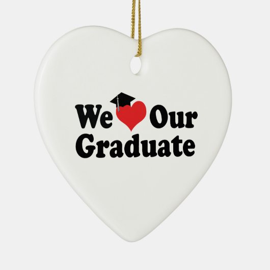 Wij houden van ons Afstuderen Ornament (Rechts)