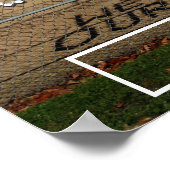 Wij houden van onze senioren Persoonlijke kleurenf Poster (Hoek)