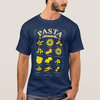 Wij houden van pasta's in Italië die Italiaanse pa T-shirt