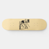 Wij houden van pizza's - Pizza Love - ASL ILY De O Persoonlijk Skateboard (Horizontaal)