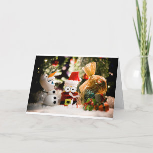 Wij houden van u! feestdagen kaart