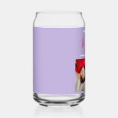 Wij houden van u mam fotonamen aangepaste partij s blikvorm glas (Rechts)