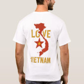 Wij houden van Vietnam T-shirt (Achterkant)