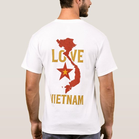 Wij houden van Vietnam T-shirt (Achterkant)