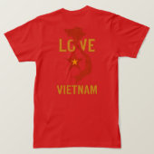 Wij houden van Vietnam T-shirt (Design achterkant)