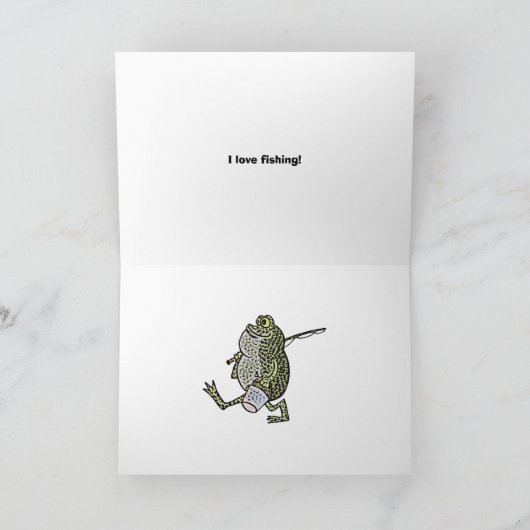 Wij houden van vissend! kaart (Binnen)