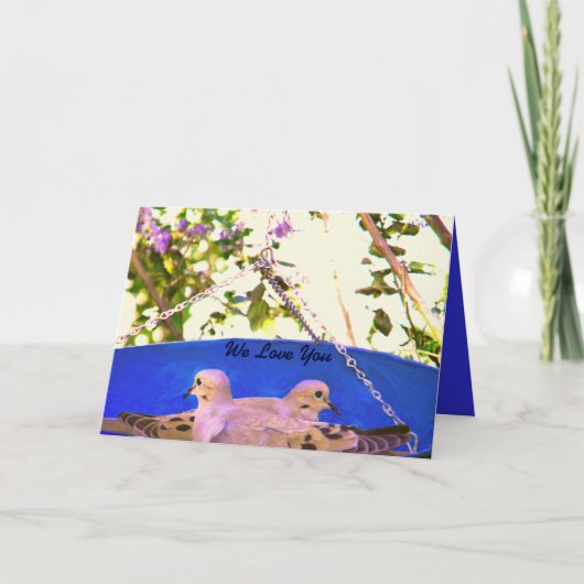 Wij houden van You_/Vriendschap/Om het even welke Kaart (Voorkant)