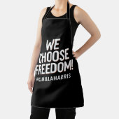 Wij kiezen voor Freedom Kamala Harris 2024 Schort (Insitu)