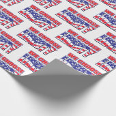 Wij kiezen vrijheid cadeaupapier (Hoek)