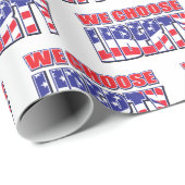 Wij kiezen vrijheid cadeaupapier (Rol Hoek)