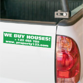 Wij Kopen Huizen  Huizen Verkoop Sticker (Op Truck)