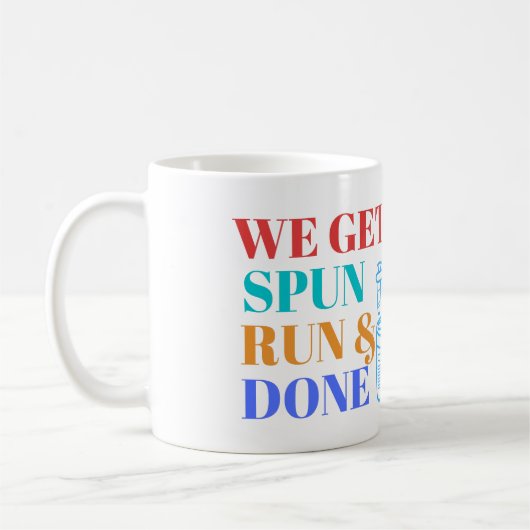 WIJ KRIJGEN HET SPUN RUN EN DONE - LABLIFE COFFEE KOFFIEMOK (Links)