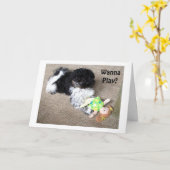 WIJ KUNNEN ALLES DOEN WAT U WILT VOOR UW VERJAARDA KAART (Gele Bloem)