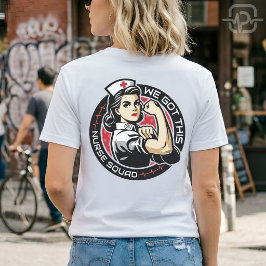 Wij kunnen dit Verpleegkundig team Sterke Verpleeg T-shirt