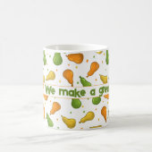 Wij maken een grote peer Valentijnsdag Custom Name Koffiemok (Center)