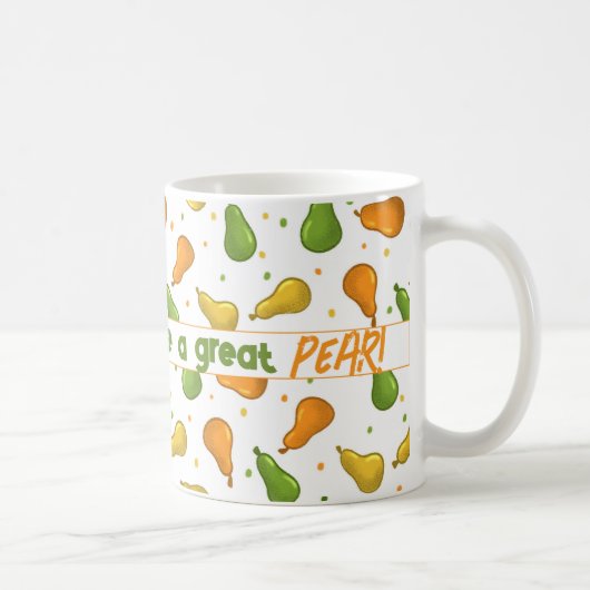 Wij maken een grote peer Valentijnsdag Custom Name Koffiemok (Rechts)