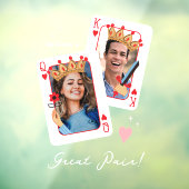 Wij maken een grote Valentijnsdag van de paardouan Raamsticker (Vel 3)