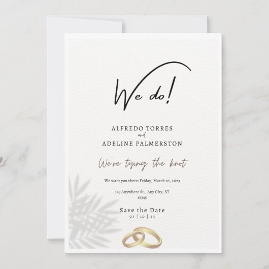 Wij maken Kaarten voor Trouwfeest en Directe Downl (Voorkant)