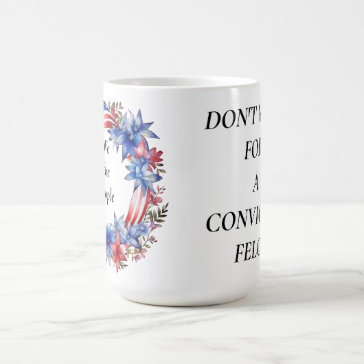 WIJ MENSEN STEMMEN NIET OP EEN VEROORDEELDE MISDAD KOFFIEMOK (Center)